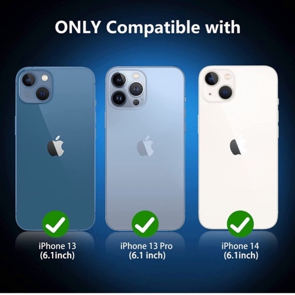 iPhone 13/iPhone 14 Tempered Glass Screen Protector [6.1 inch]-[2 Pack] - Picture 4 of 7